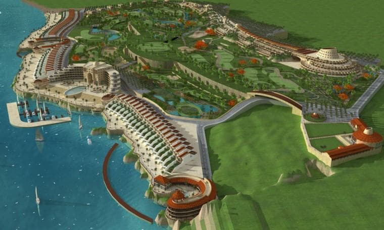 Burj Islam I — marina and golf resort — 2/8