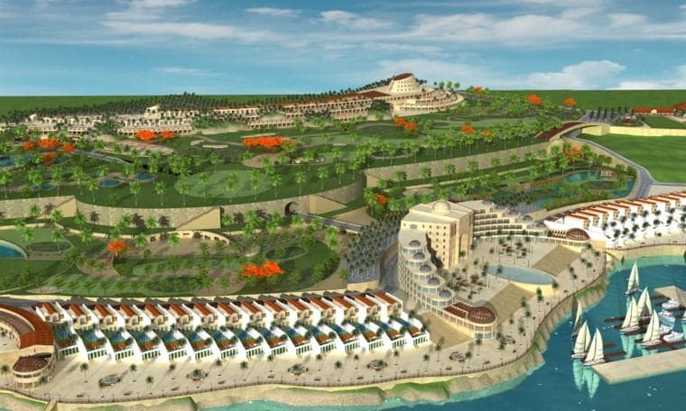 Burj Islam I — marina and golf resort — 3/8