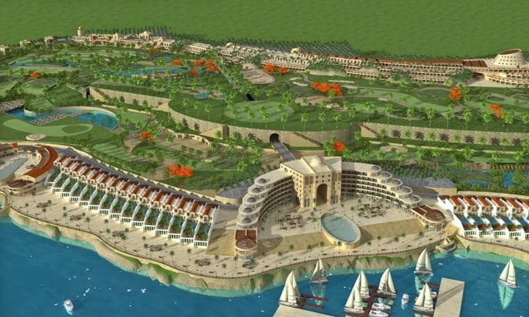 Burj Islam I — marina and golf resort — 4/8