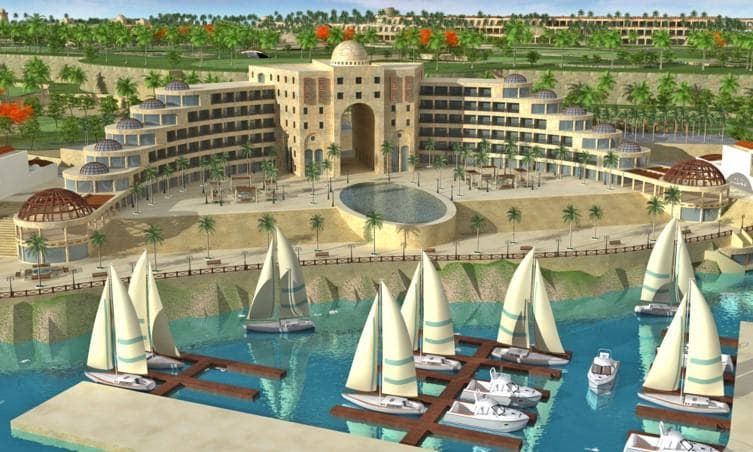 Burj Islam I — marina and golf resort — 5/8