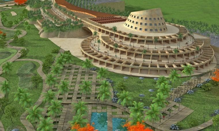 Burj Islam I — marina and golf resort — 6/8