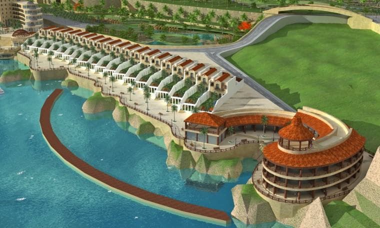 Burj Islam I — marina and golf resort — 7/8
