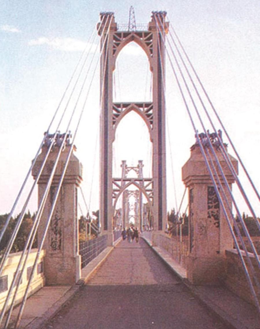 Deir ez-Zor suspension bridge — 2/2