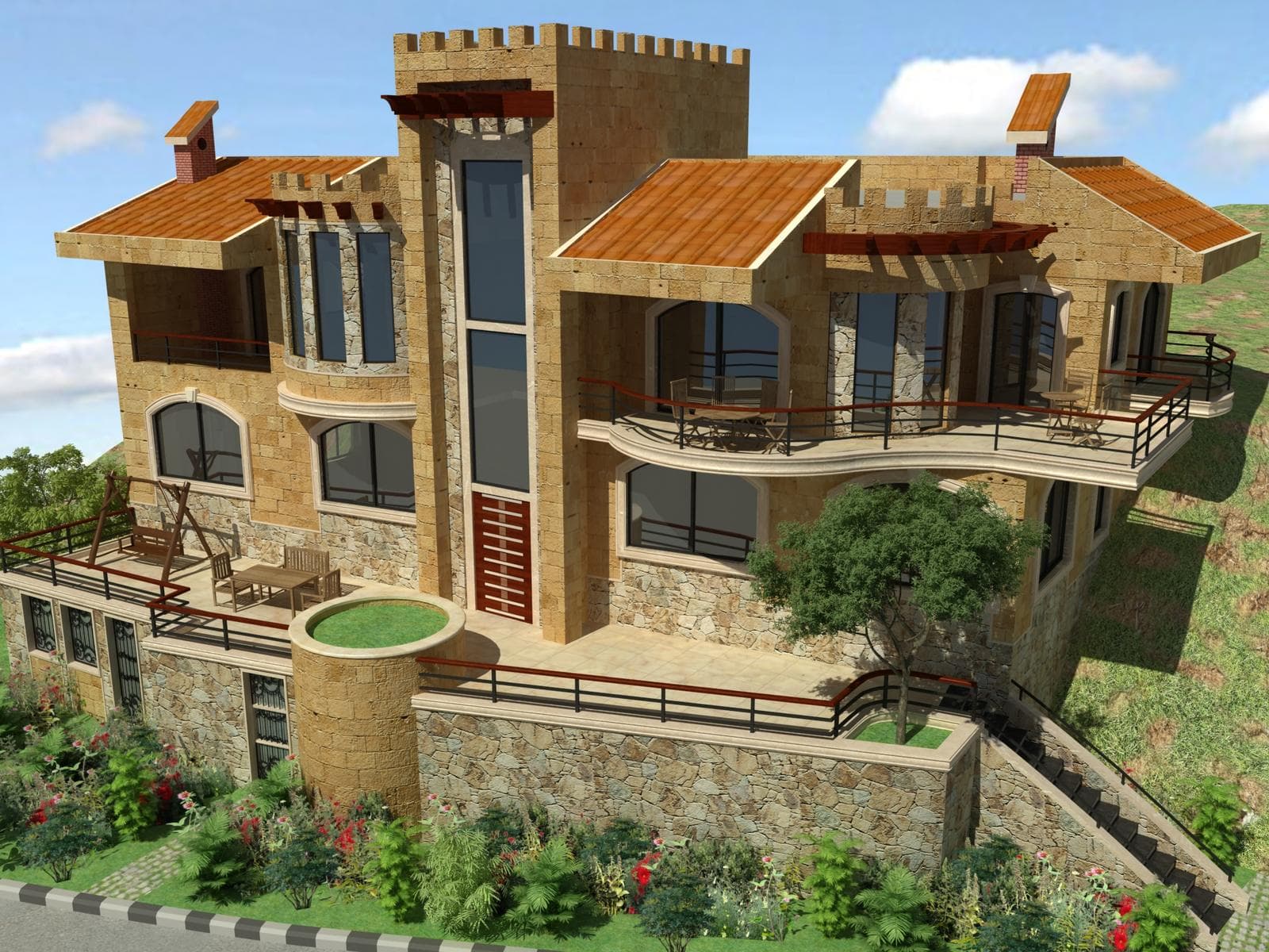 Villa Al-Muzayraa — 2/5